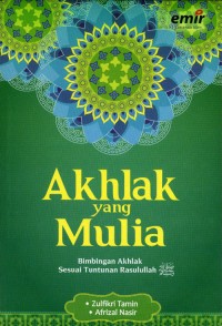 Akhlak Yang Mulia