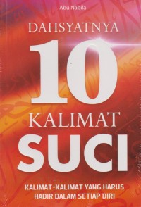 DAHSYATNYA 10 KALIMAT SUCI