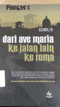 DARI AVE MARIA KE JALAN LAIN KE ROMA