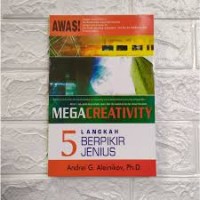 Image of MEGAKREATIVITY 5 Langkah Berpikir Seperti Jenius