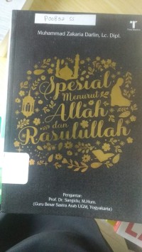 Spesial Munurut Allah dan Rasulullah